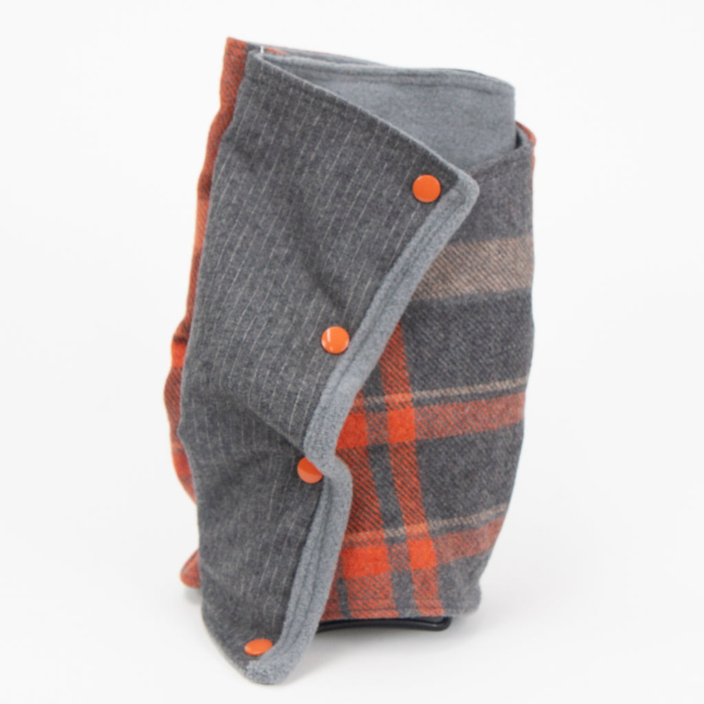 CHINOOK | Orange Plaid Pinstripe